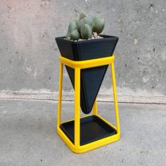 Fancy Flower Pot 3D Printer Model