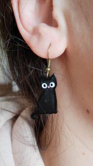 Cat Earring 3D Printer Model