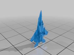 F-15C_eagle STL And Divided 3D Printer Model