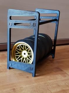 Modular RC Tire Rack + Shock Stand (2 In 1) 3D Printer Model