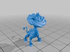 Pokemon Raging Bolt #1021 – Optimized For 3D Printing 3D Printer Model