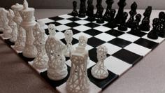 SNAP Fit Chess/game Board 3D Printer Model