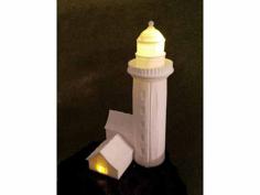 Solar Light House 3D Printer Model