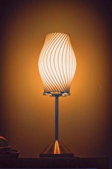 Twisted Lamp Shade 3D Printer Model