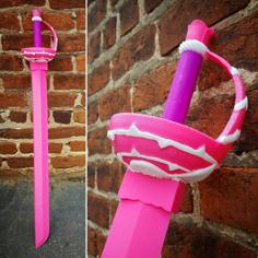 Rose Quartz’s Sword From Steven Universe! 3D Printer Model