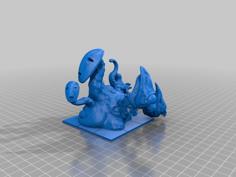 Zakinsuzi, The Tyrant Over Fear 2 3D Printer Model