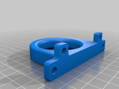 Ceiling Fishing Rack Single Halves 3D Printer Model