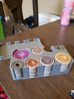 Scythe Coin Holder (Cardboard) 3D Printer Model