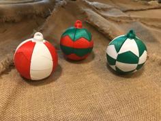 Expanding Christmas Ornament Ball 3D Printer Model