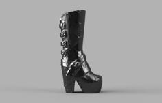 Barbie Heeled Glam Boot 3D Printer Model