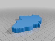 Borders Of Moravia 3D Printer Model