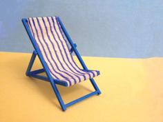 Mini Deck Chair 3D Printer Model