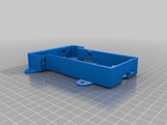 Stratux Base W/mounts 3D Printer Model