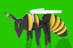 Let’s Be Friends Bee 3D Puzzle 3D Printer Model