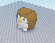 Tiny Lucky Owl 3D Printer Model