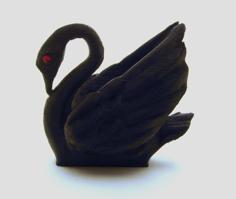 Odile The Swan (with Fitting For Crystal Eye) 3D Printer Model