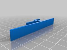 Simple Smartphone Mound On Laptop 3D Printer Model