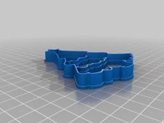 Cookie Cutter – Christmas Tree – Works Super Easy, Great Results 3D Printer Model