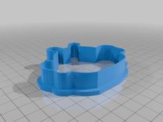 Alien Cookie Cutter 3D Printer Model