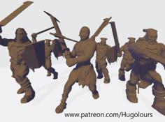 Uruk Hai Army 3D Printer Model