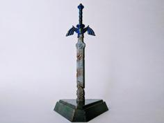 Breath Of The Wild Rusted Master Sword 3D Printer Model