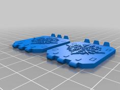 Ornate Chaos Vehicle Doors 3D Printer Model