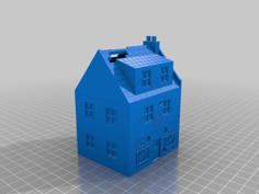 FOW City House V3 Option 03 Damage 3D Printer Model