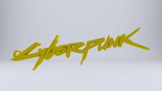 Cyberpunk 2077 – Keychain 3D Printer Model