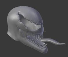 Venom Mask 3D Printer Model