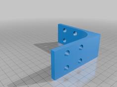 3.5″ Corner L Bracket 3D Printer Model