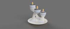 Tea Light Candleholder 3D Printer Model