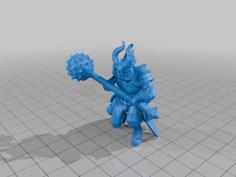 Grimdark Sin Glutton 3D Printer Model