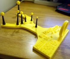 Big Dipper Constellation 3D Diorama 3D Printer Model