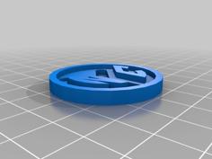 Old NYC Subway Token 3D Printer Model