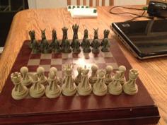 Chess Set 3D Printer Model