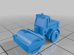 Road Roller (z-scale) 3D Printer Model