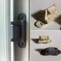 Sliding Window Latch 3D Printer Model