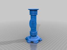 Scout Candle Holder 3D Printer Model