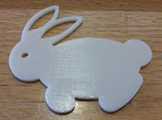 Bunny Bubble Wand 3D Printer Model