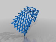 HOUSE STARK SIGIL 3D Printer Model