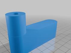 HaulMaster Roller Stand Handle 3D Printer Model