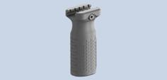 Shade Vertical Foregrip: Monolithic Version 3D Printer Model