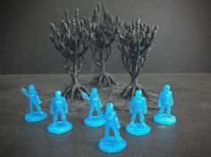 Spacers (18mm Scale) 3D Printer Model