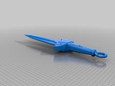 Dragonbone Dagger 3D Printer Model