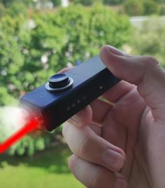 The Laser And Flashlight Are Powered By A Li-lon 3D Printer Model