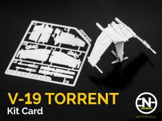 V-19 Torrent Kit Card 3D Printer Model