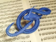 Treble Clef Dragon 3D Printer Model