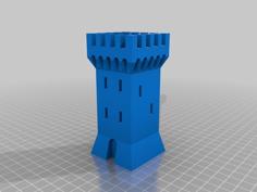 Square Tower 3D Printer Model