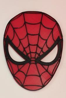 Spiderman Two Piece Plaque 3D Printer Model