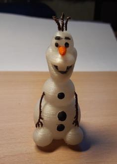 Olaf (Frozen) Snowman 3D Printer Model